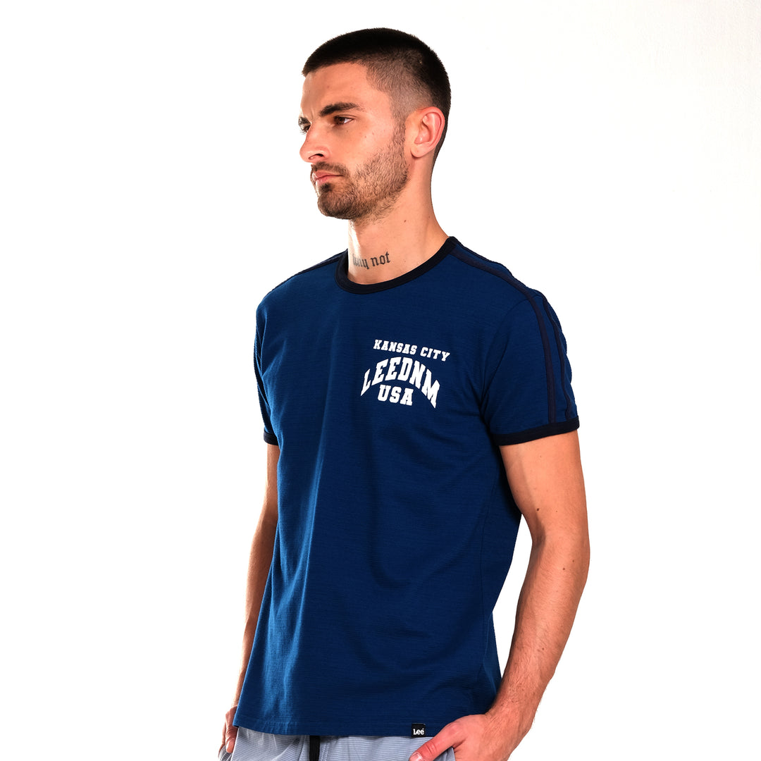 MENS' ROUND NECK RINGER TEE