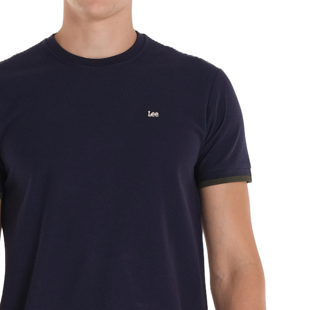 MENS' O-NECK SMALL LOGO TEE