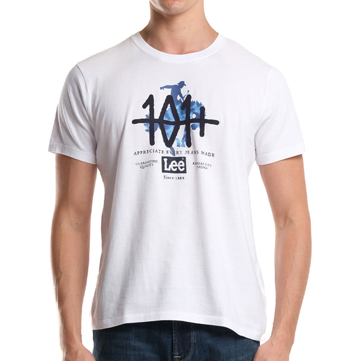 LEE MENS' 101+ ROUNDNECK GRAPHIC TEE