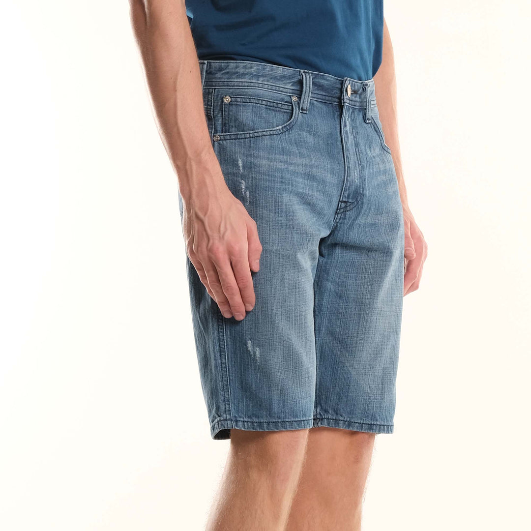 LEE MENS DENIM SHORTS IN LIGHT WASH