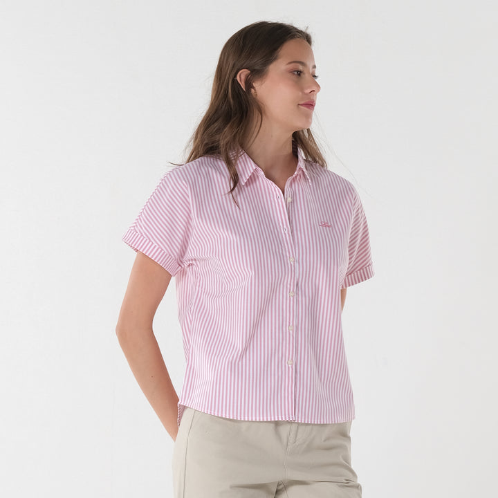 Lee Ladie's Button Down Stripes Polo