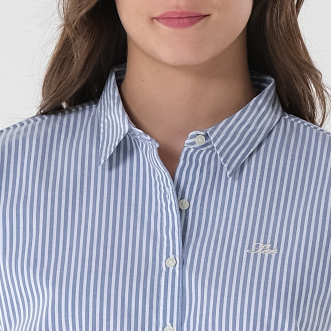 Lee Ladie's Button Down Stripes Polo