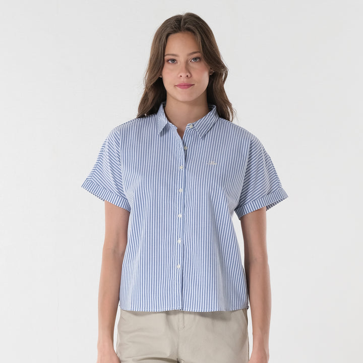 Lee Ladie's Button Down Stripes Polo