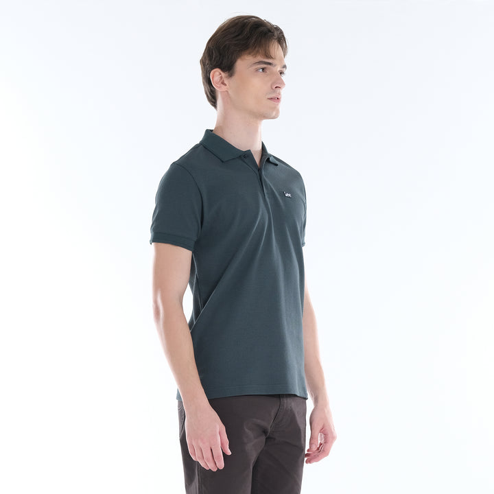 LEE MENS PLAIN SPORTSHIRTS WITH SMALL LOGO