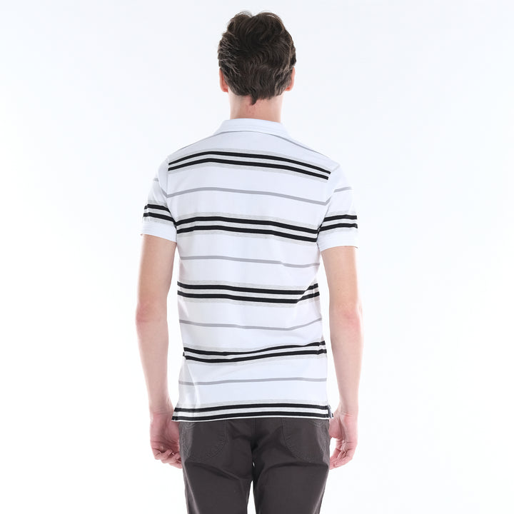 LEE MENS SPORTSHIRTS WITH STRIPE PATTERN AND SMALL LOGO PATCH