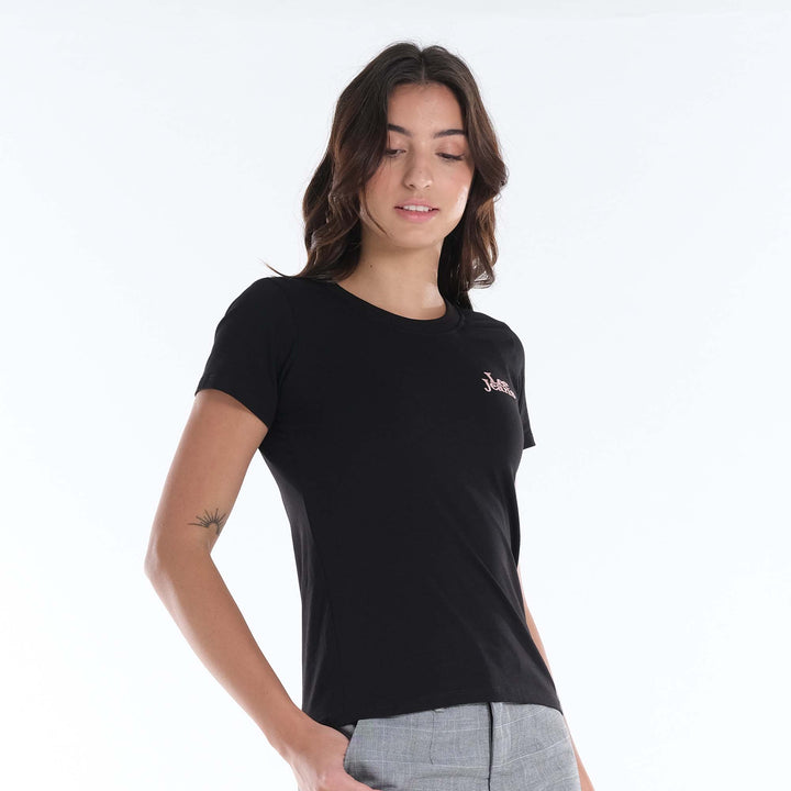 LEE LADIES EMBROIDERED LOGO TEE