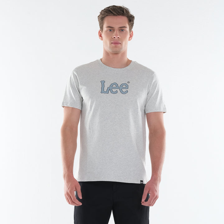 MENS' ROUNDNECK PRINTED LOGO TEE