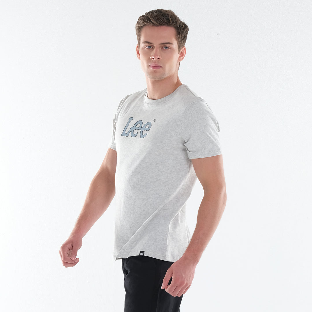 MENS' ROUNDNECK PRINTED LOGO TEE