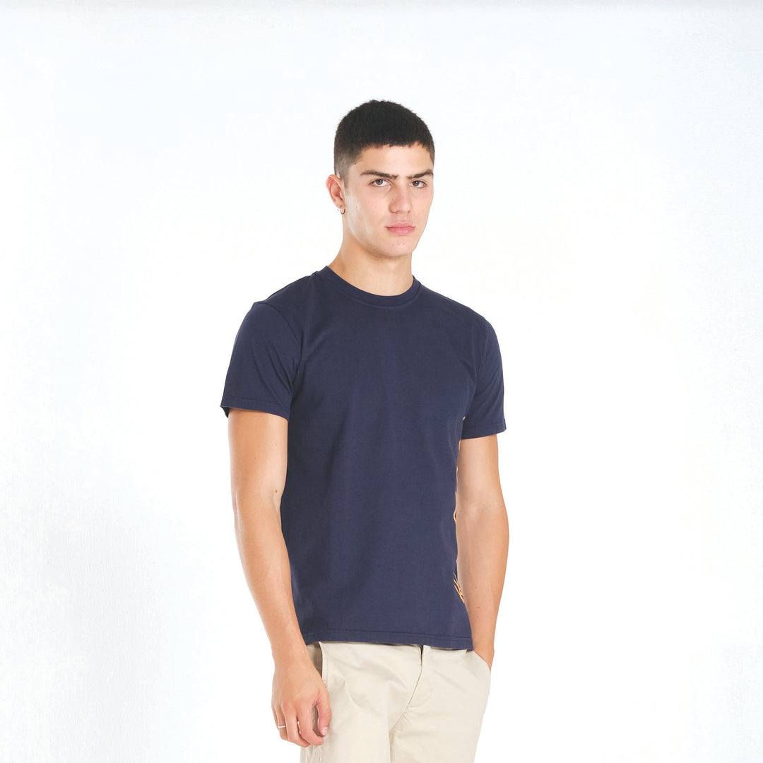 MENS' AMERICAN FIT ROUND NECK GRAPHIC TEE