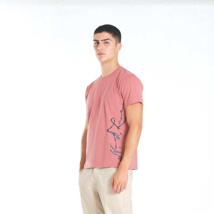 MENS' AMERICAN FIT ROUND NECK GRAPHIC TEE