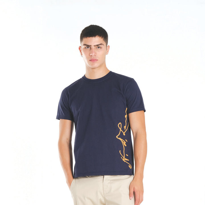 MENS' AMERICAN FIT ROUND NECK GRAPHIC TEE