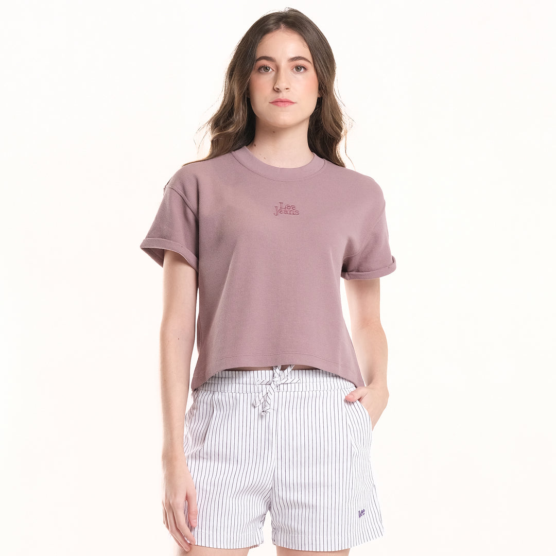 WOMENS CROPPED TEE